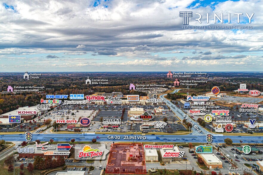 1535 Highway 20 E, McDonough, GA à louer - Photo de l’immeuble – Image 2 sur 6