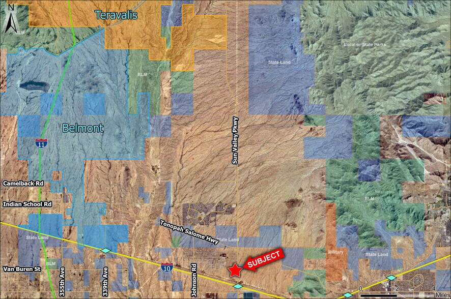 Van Buren & Sun Valley Pkwy st, Buckeye, AZ à vendre - Aérien – Image 3 sur 5