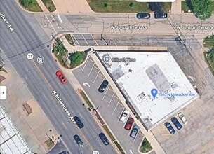 7665-7667 N Milwaukee Ave, Niles, IL - Vue aérienne vue de carte