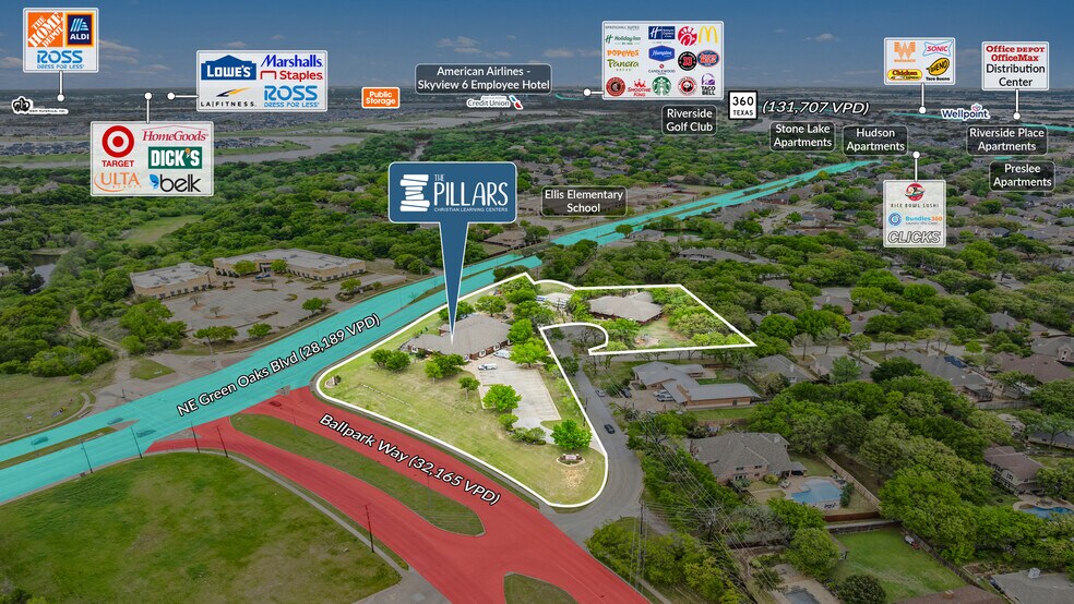 2501 Ballpark Way, Arlington, TX à vendre - Photo de l’immeuble – Image 3 sur 5