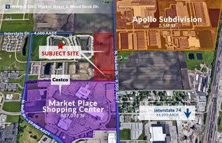 Plus de détails pour 2700 N Market St, Champaign, IL - Terrain à vendre