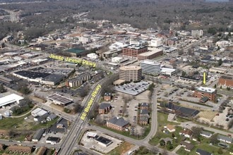 500 Jesse Jewell Pkwy SE, Gainesville, GA - Vue aérienne vue de carte