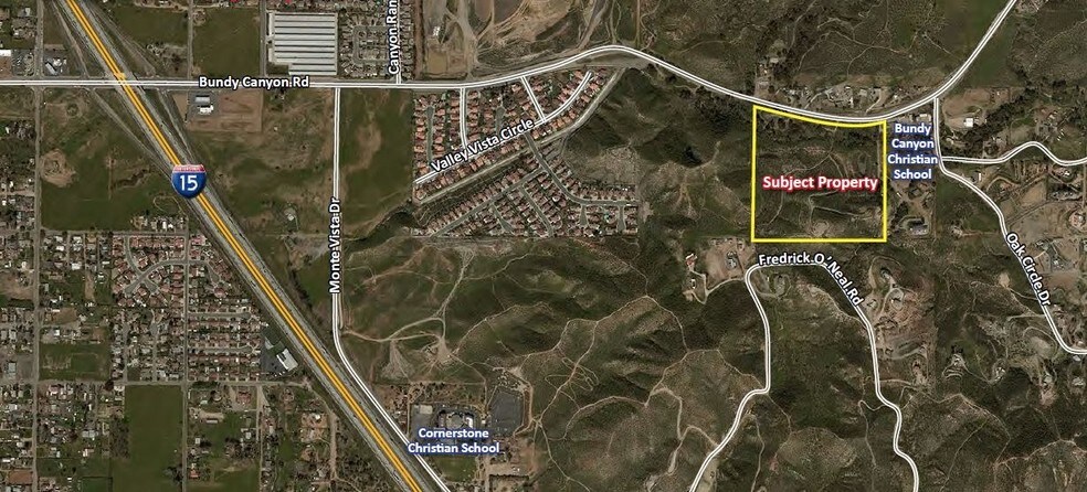 23263 Bundy Canyon Rd, Wildomar, CA à vendre - Aérien – Image 2 sur 6