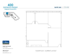 400 Inverness Pky, Englewood, CO à louer Plan d’étage– Image 1 sur 1