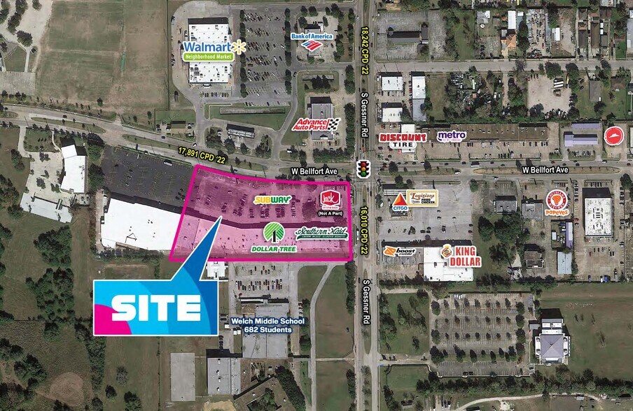 8705 W Bellfort Ave, Houston, TX à louer - Aérien – Image 3 sur 24