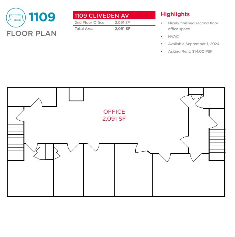 1087-1121 Cliveden Ave, Delta, BC à louer Plan d’étage– Image 1 sur 1