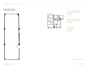 301-335 8th St, San Francisco, CA à louer Plan d’étage– Image 1 sur 1