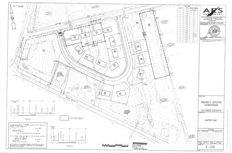 132 Banker Rd, Plattsburgh, NY à vendre - Plan de site – Image 2 sur 2