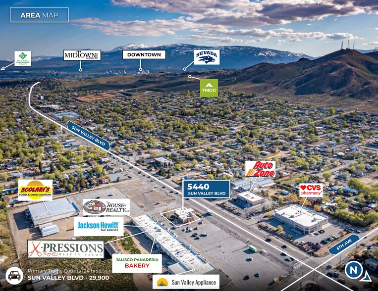 5440 Sun Valley Blvd, Sun Valley, NV à vendre - Photo de l’immeuble – Image 3 sur 8