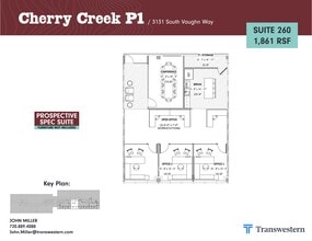 3131 S vaughn Way, Aurora, CO à louer Plan de site– Image 2 sur 2