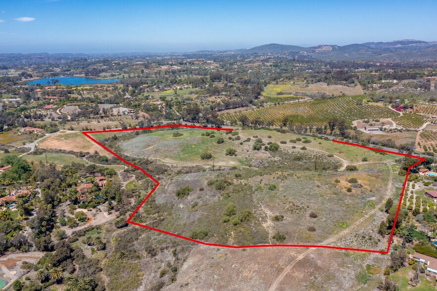 Paseo Delicias Paseo, Rancho Santa Fe, CA à vendre - Aérien – Image 2 sur 4