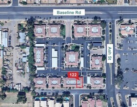 1757 E Baseline Rd, Gilbert, AZ - VUE AÉRIENNE  vue de carte