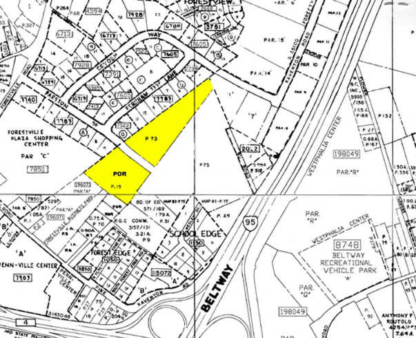 7931-7997 Fernham Ln, Forestville, MD à louer - Plan cadastral – Image 3 sur 13