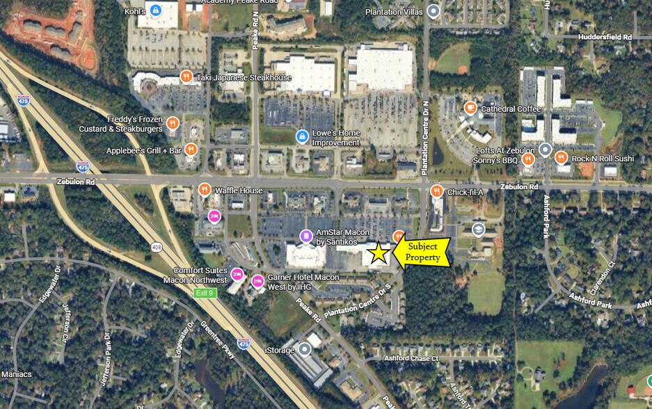 5934 Zebulon Rd, Macon, GA à louer - Photo de l’immeuble – Image 3 sur 3