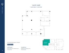 8801 JM Keynes Dr, Charlotte, NC à louer Plan de site– Image 1 sur 1