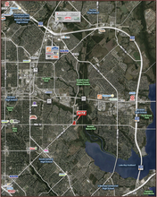2000 E Centerville Rd, Garland, TX - VUE AÉRIENNE  vue de carte