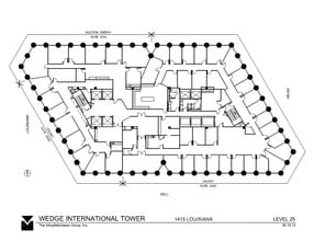 1415 Louisiana St, Houston, TX à vendre Plan d’étage– Image 1 sur 1