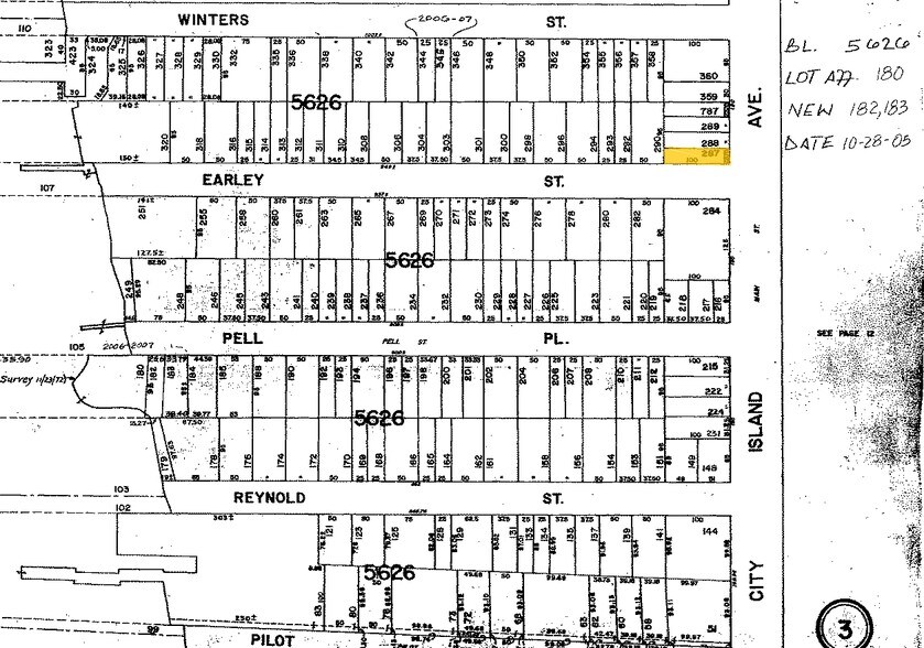 181 City Island Ave, Bronx, NY à vendre - Plan cadastral – Image 2 sur 3
