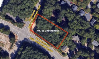 Plus de détails pour 947 W Chatham St, Cary, NC - Terrain à vendre