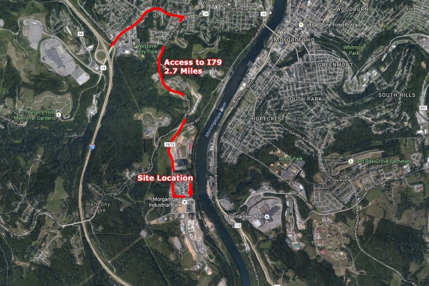 1900 Morgantown Industrial Park Rd, Morgantown, WV à vendre - Photo de l’immeuble – Image 2 sur 21