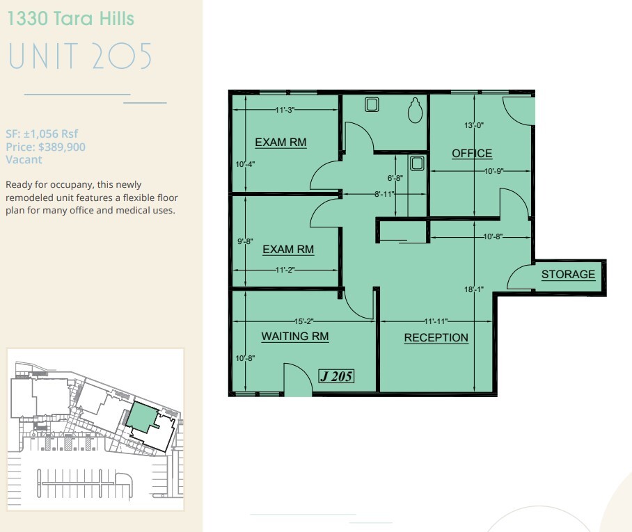 1330 Tara Hills Dr, Pinole, CA 94564 - Lot 205 - - Plan d’étage - Image 1 of 1