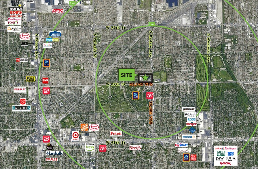 87th St, Chicago, IL à louer - Aérien – Image 2 sur 3