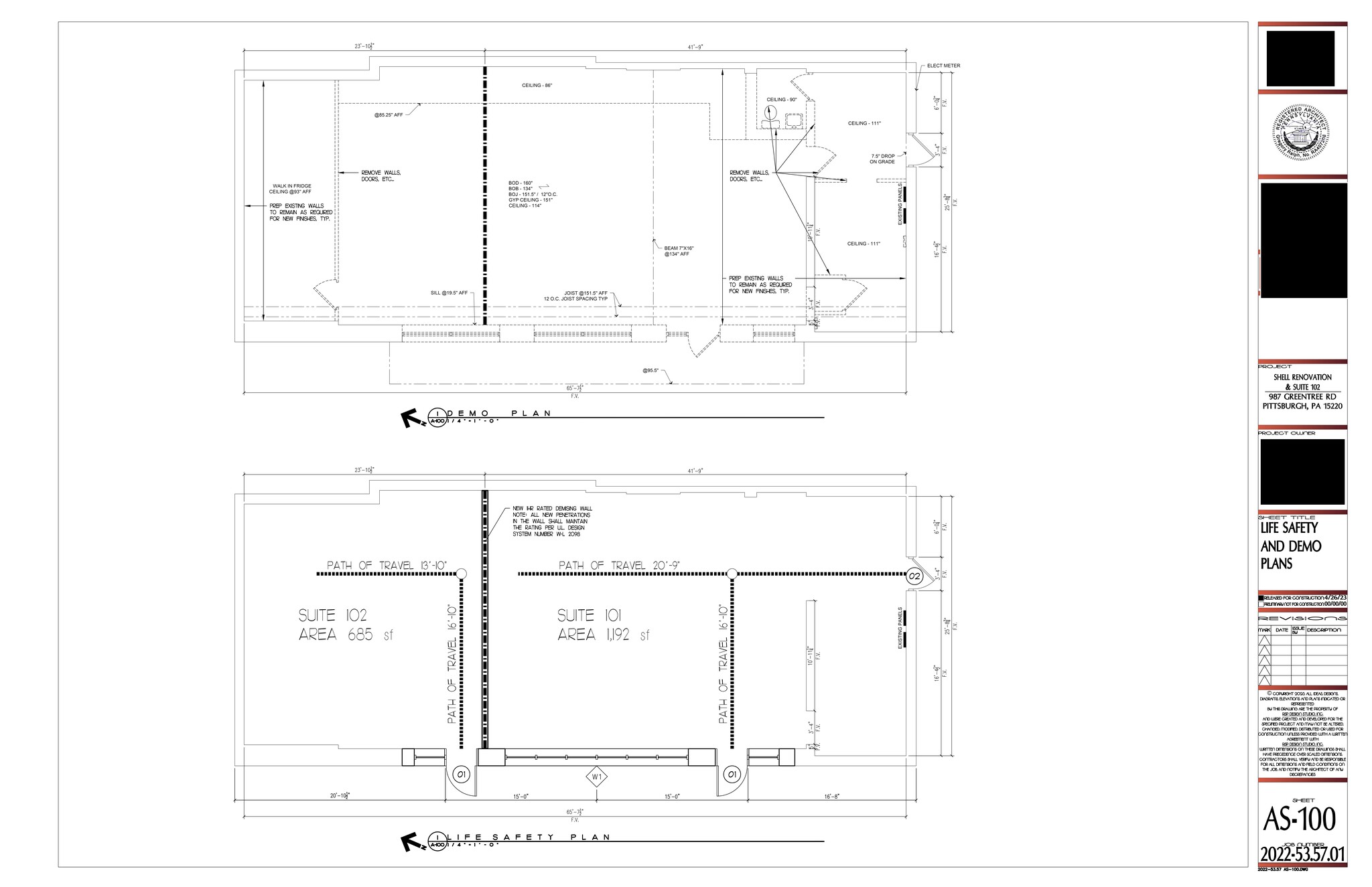 987 Greentree Rd, Pittsburgh, PA à louer Plan de site– Image 1 sur 2