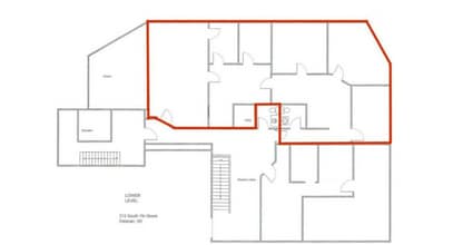 312 S 7th St, Delavan, WI à louer Plan d’étage– Image 1 sur 1