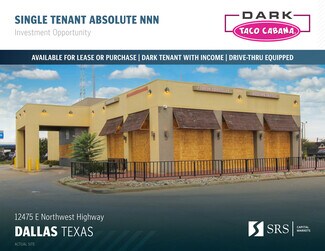 Plus de détails pour 12475 E Northwest Hwy, Dallas, TX - Local commercial à vendre