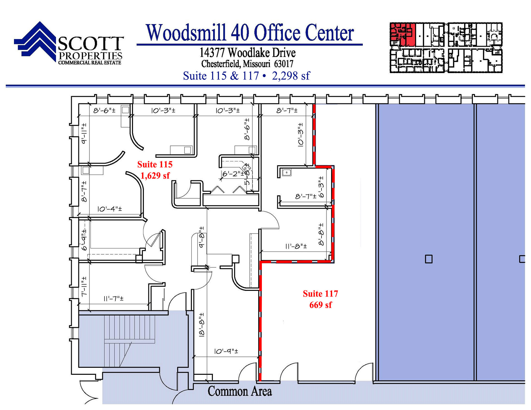 14377 Woodlake Dr, Chesterfield, MO à louer Photo de l’immeuble– Image 1 sur 2