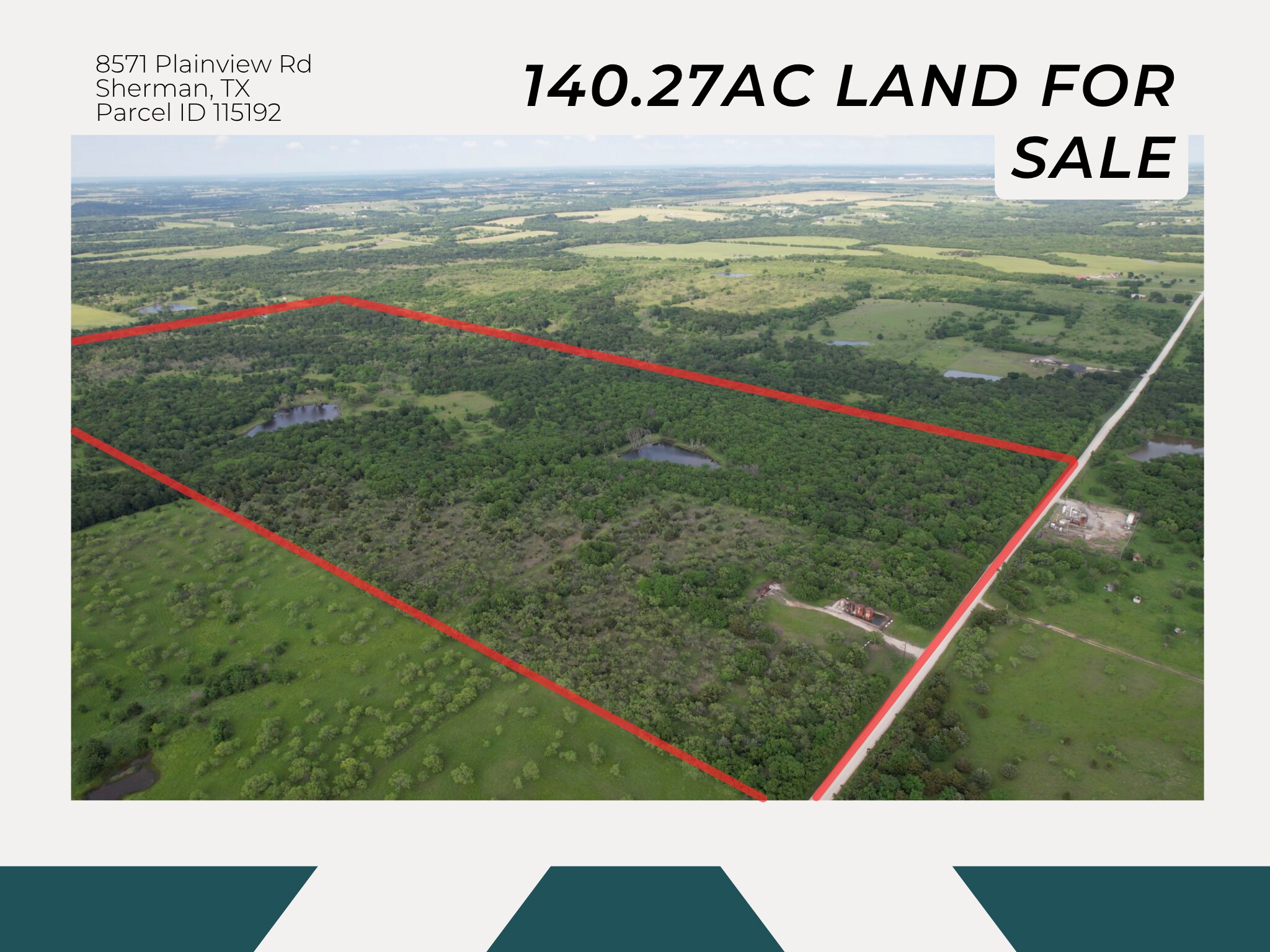 8571 Plainview rd, Sherman, TX à vendre Photo principale– Image 1 sur 11