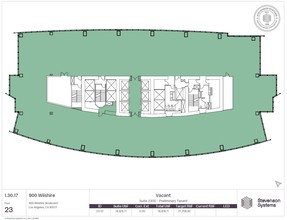 900 Wilshire Blvd, Los Angeles, CA à louer Plan d’étage– Image 1 sur 1