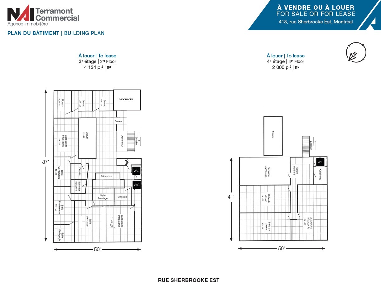418 Rue Sherbrooke E, Montréal, QC à louer Photo de l’immeuble– Image 1 sur 1