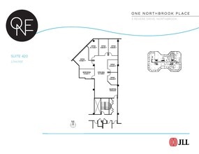 5 Revere Dr, Northbrook, IL à louer Plan d’étage– Image 1 sur 1