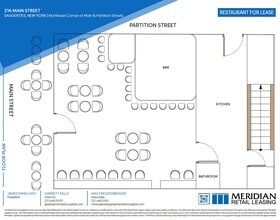 216 Main St, Saugerties, NY à louer Plan d’étage– Image 2 sur 3