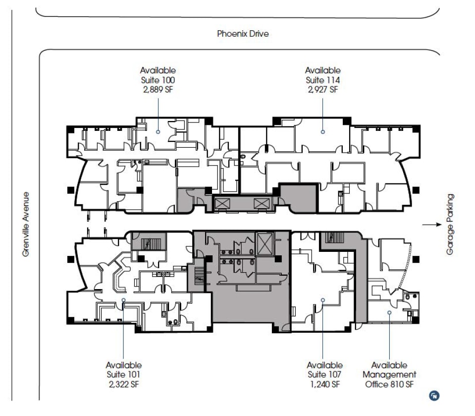 7150 Greenville Ave, Dallas, TX à louer Plan d’étage– Image 1 sur 1