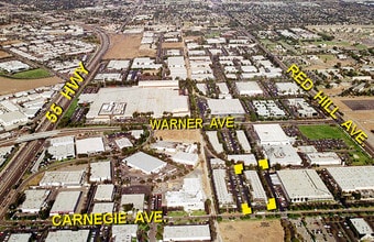 1921 Carnegie Ave, Santa Ana, CA - Vue aérienne vue de carte