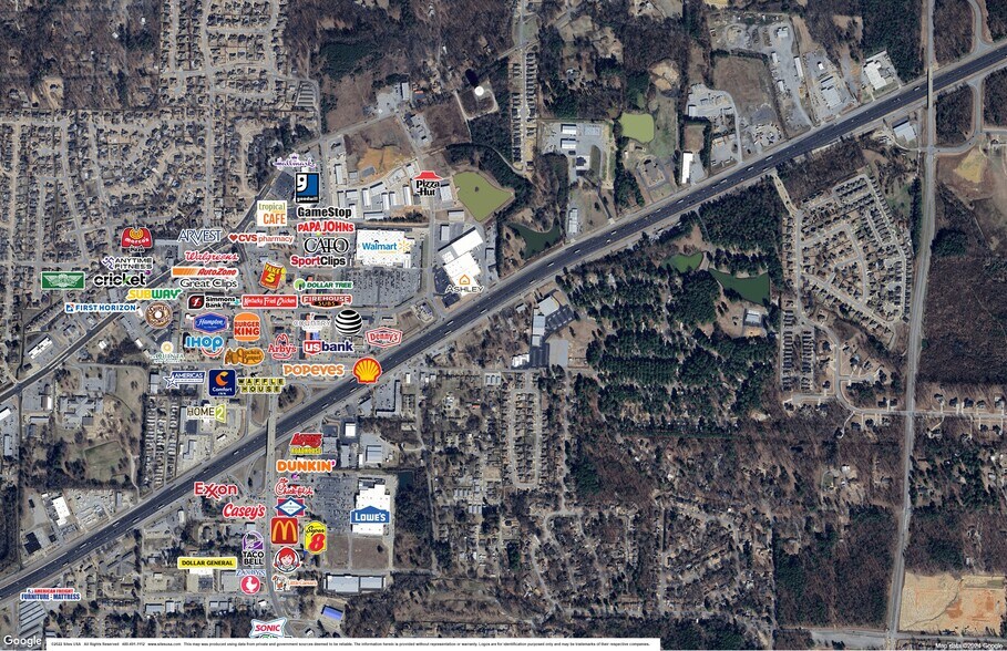 I-30 Frontage rd, Bryant, AR à vendre - Photo de l’immeuble – Image 2 sur 2