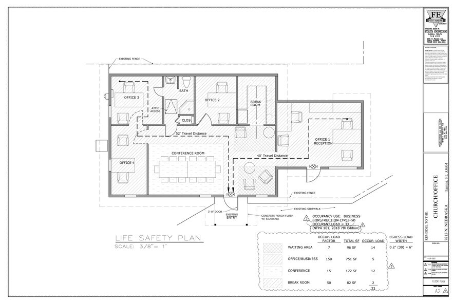 7813 N Nebraska Ave, Tampa, FL à louer - Photo de l’immeuble – Image 2 sur 3