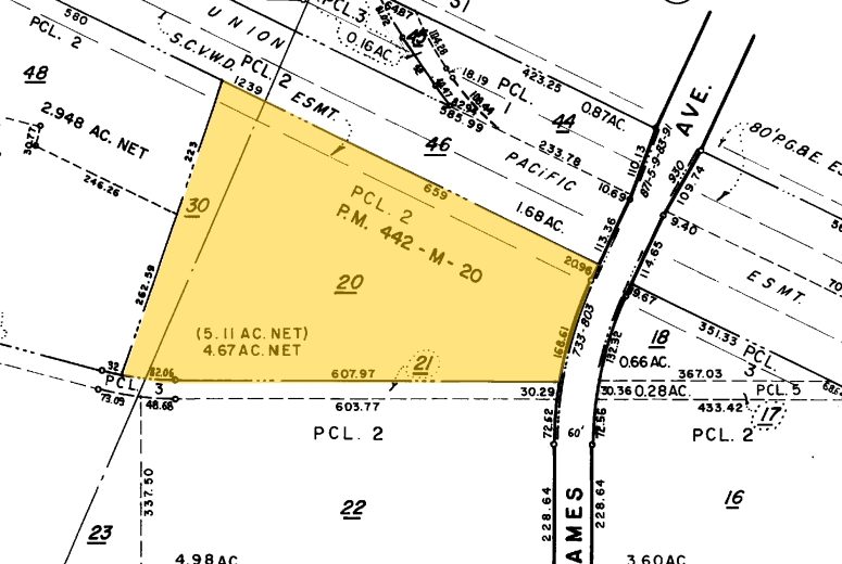 733-747 Ames Ave, Milpitas, CA à louer - Plan cadastral – Image 3 sur 4