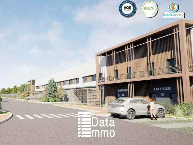 Industriel/Logistique dans Croissy-Beaubourg à vendre - Photo de l’immeuble – Image 2 sur 3