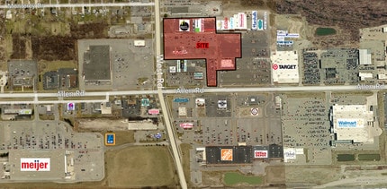 19001-19265 West Rd, Woodhaven, MI - Vue aérienne  vue de carte