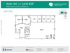 8800 N Gainey Center Dr, Scottsdale, AZ à louer Plan d’étage– Image 1 sur 1