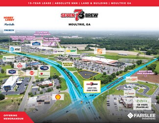 Plus de détails pour Veterans Pky, Moultrie, GA - Local commercial à vendre