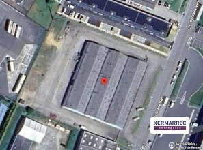Le Rheu, IEV - Vue aérienne vue de carte