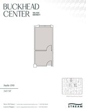 2970 Peachtree Rd NW, Atlanta, GA à louer Plan d’étage– Image 1 sur 1