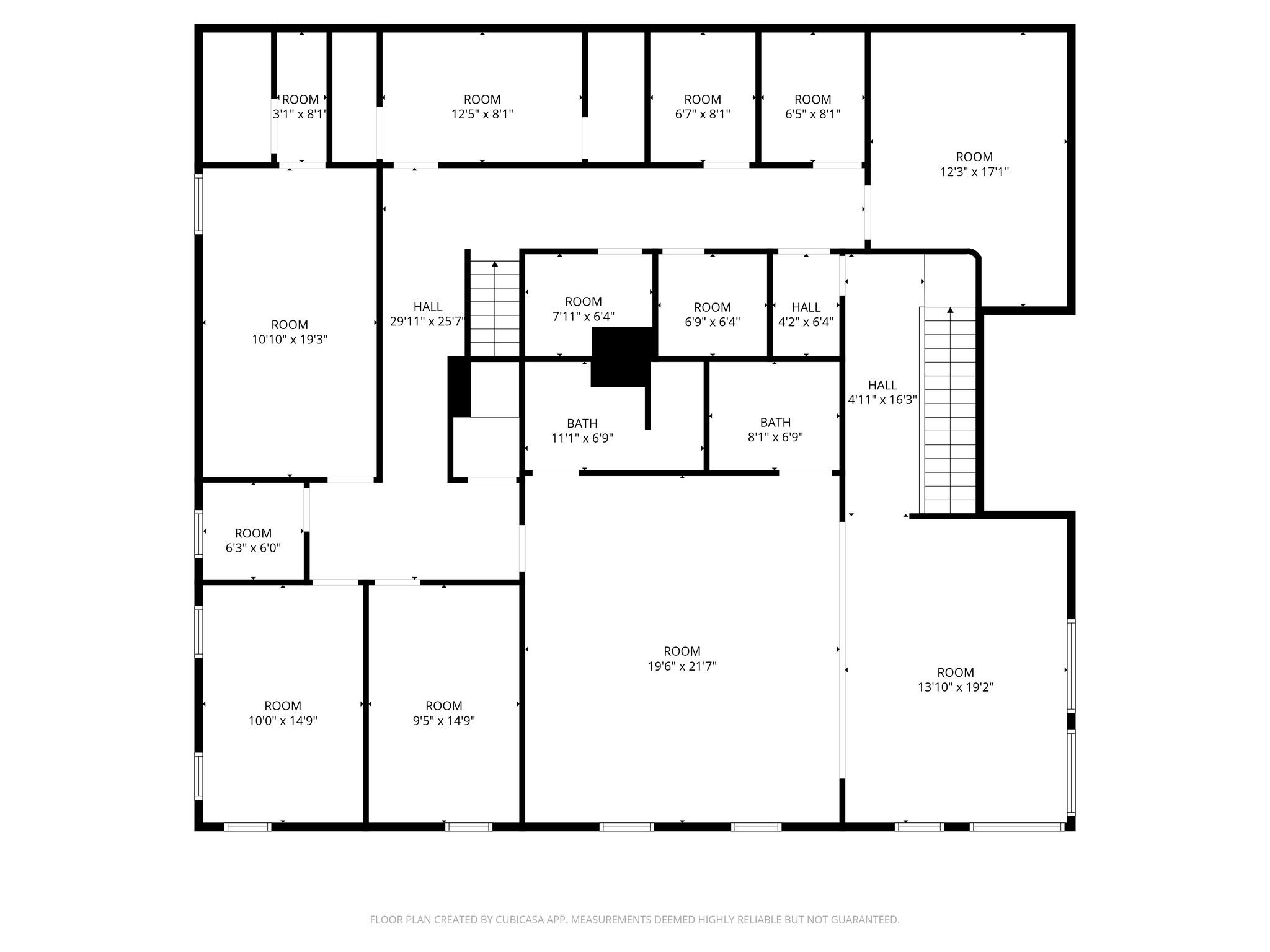 304 N Harper Ave, Los Angeles, CA à louer Plan d’étage– Image 1 sur 1