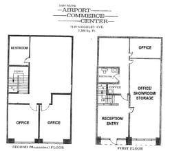 16126-16136 Sherman Way, Van Nuys, CA à louer Plan d’étage– Image 1 sur 1
