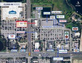 NEC of Hwy 441 & SR 44, Mount Dora, FL - VUE AÉRIENNE  vue de carte