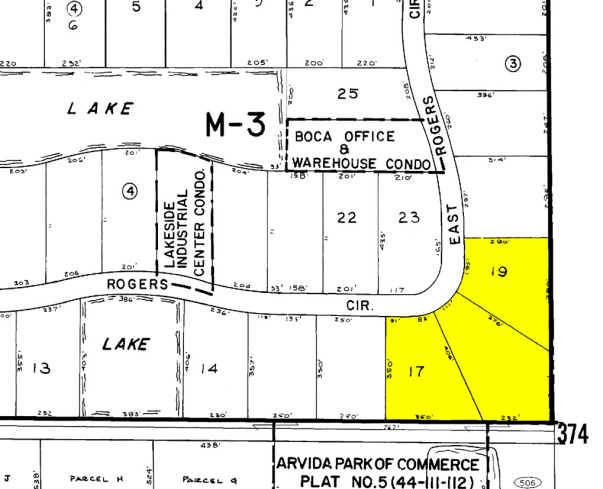 990 S Rogers Cir, Boca Raton, FL à louer - Plan cadastral – Image 3 sur 10